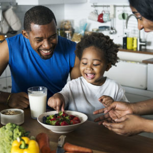 Child eating healthy food - Picky Eaters Palette